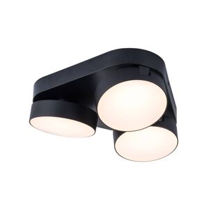 Eco-Light LED stropní bodové světlo Stanos CCT 3zdroje černá