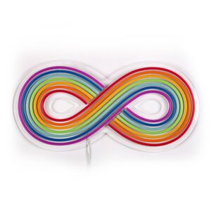 SELETTI LED dekor nástěnné Rainbow Revolution multicolor