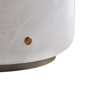 Carpyen LED stolní lampa Capsule z alabastru výška 25,2cm