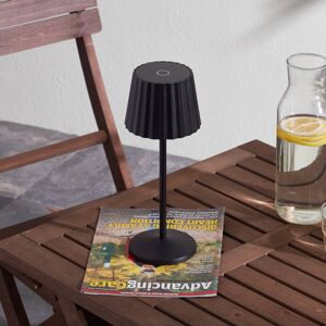 Lindby Lindby Esali LED stolní lampa na baterii, černá