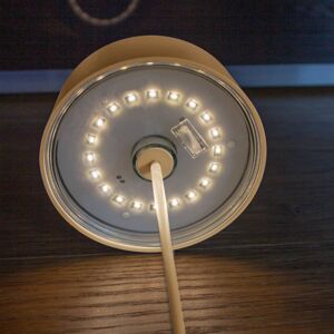 Eco-Light LED stolní lampa Cocktail, na baterii, dim, zlatá