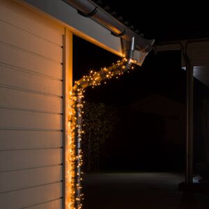 Konstsmide Christmas LED světelný řetěz venkovní 200 černá/jantarová