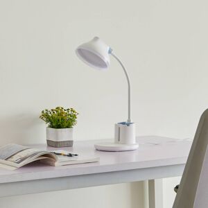 Lindby Lindby Zephyra LED stolní lampa, CCT, 8W, bílá
