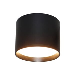 Lindby Lindby Nivoria LED bodovka, Ø 12 cm, černá