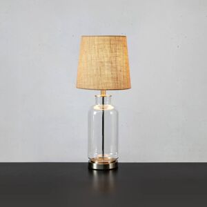 Markslöjd Stolní lampa Costero transparentní/přírodní 61,5cm