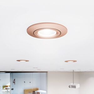 Sigor LED bodový podhled Diled, Ø 8,5 cm, 6 W, Dim-To-Warm, růžový