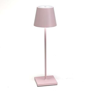 Stolní lampa LED Poldina, baterie, přenosná růžová