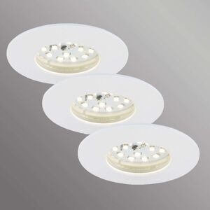 Briloner Sada 3 Felia LED podhledové svítidlo IP44, bílé