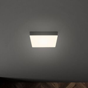 Briloner LED stropní světlo Flame, 15,7 x 15,7 cm, černé