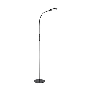 Briloner LED stojací lampa 1296-015, černá, stmívatelná CCT