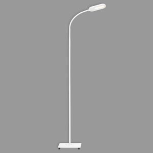 Briloner LED stojací lampa Office Step bílá stmívatelná CCT