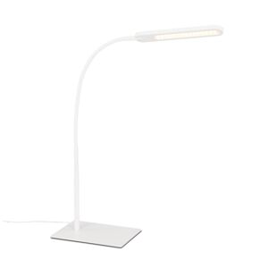 Briloner LED stolní lampa Servo, stmívatelná, CCT, bílá