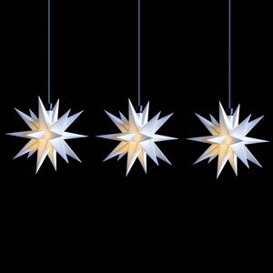 STERNTALER LED světelný řetěz 3 mini hvězdy venkovní bílá