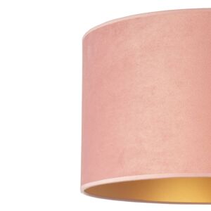 Euluna Stolní lampa Golden Roller výška 30cm růžová/zlatá