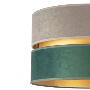 Euluna Stolní lampa Golden Duo šedá/zelená/zlatá 30cm