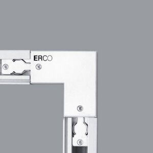 ERCO ERCO 3fázová rohová spojka ochranný vodič, bílá