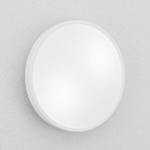 Fabas Luce Stropní a nástěnné světlo Plaza, 31 cm, bílá