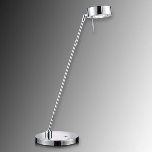 Knapstein Dvoukloubová stolní lampa LED Elegance, chrom