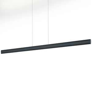 Knapstein LED závěsné světlo Runa, černá, délka 152 cm