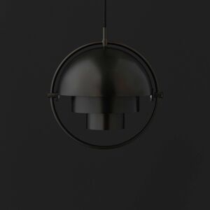 GUBI GUBI Multi-Lite závěsné světlo černá/černá 32 cm