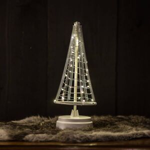 Hemsson Stromek Santa's Tree, stříbrný drát výška 26 cm
