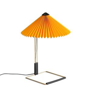 HAY HAY Matin 300 LED stolní lampa plisovaná, žlutá