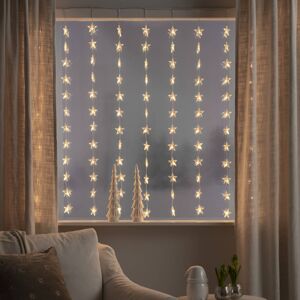Konstsmide Christmas LED světelný závěs Sterne, 120 zdrojů, teplá bílá