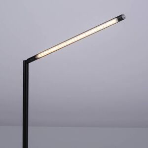 Leuchten Direkt LED stolní lampa Dawda, stmívatelná, černá
