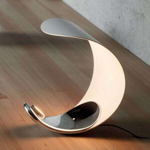 Designová stolní lampa Curl s LED