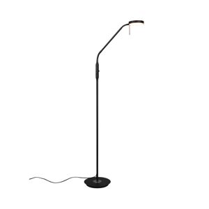 Lindby Lindby Sharani stojací lampa LED CCT černá