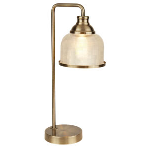 Searchlight Bistro II stolní lampa, starožitná mosaz