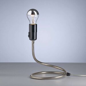 TECNOLUMEN TECNOLUMEN Lightworm stolní lampa, poniklovaná
