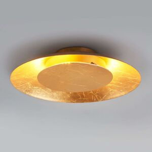 Lindby LED stropní svítidlo Keti, zlatý vzhled, Ø 34,5 cm