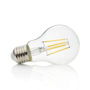 Lindby E27 LED žárovka filament 4W, 470 lm, 2 700K, čirá