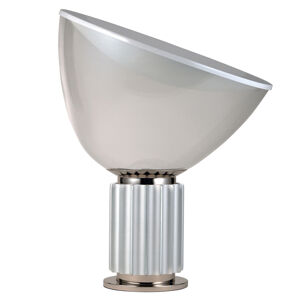 FLOS FLOS Taccia malý - stolní lampa LED, hliník