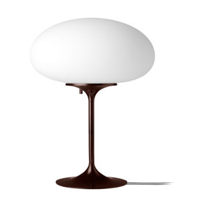 GUBI GUBI Stemlite stolní lampa, černá-červená, 42 cm